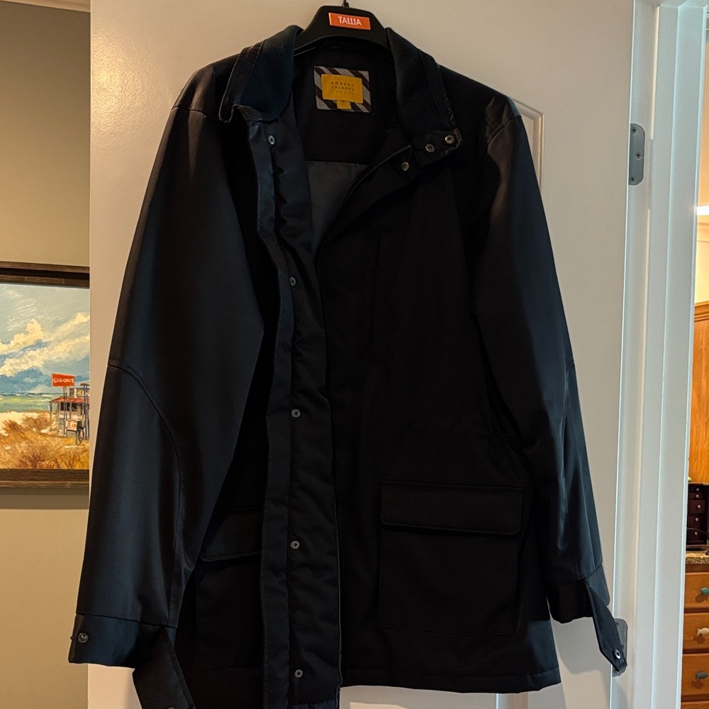 Robert Talbot Carmel Men's Black Jacket